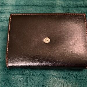 Black Leather Wallet Hobo